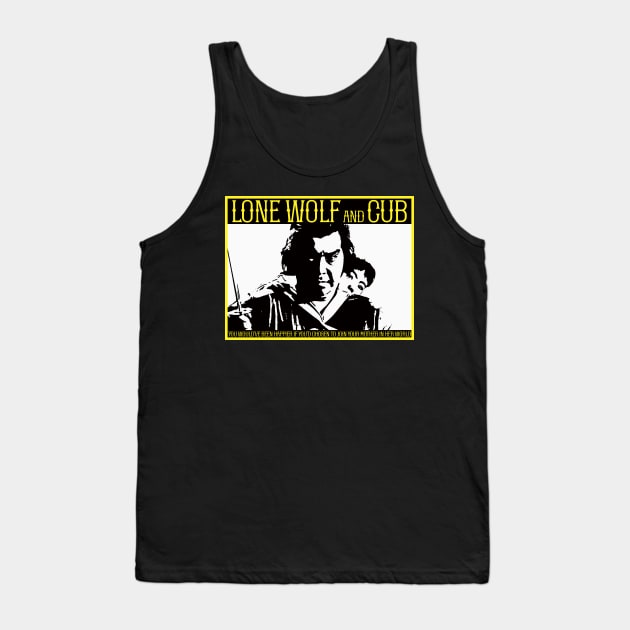 Lone Wolf and Cub Tank Top by Asanisimasa